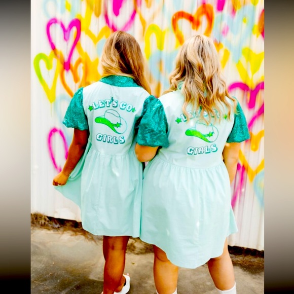 Peach Love ✨ Sundress Let’s Go Girls - Picture 3 of 5